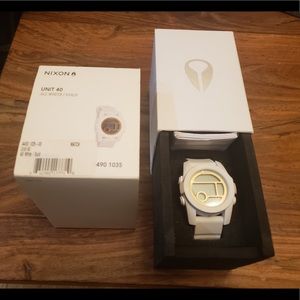 Nixon silicone watch